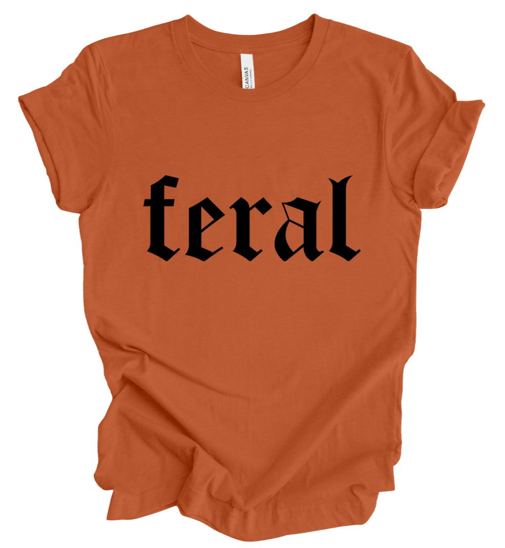 Feral - PUMPKIN - T-Shirt