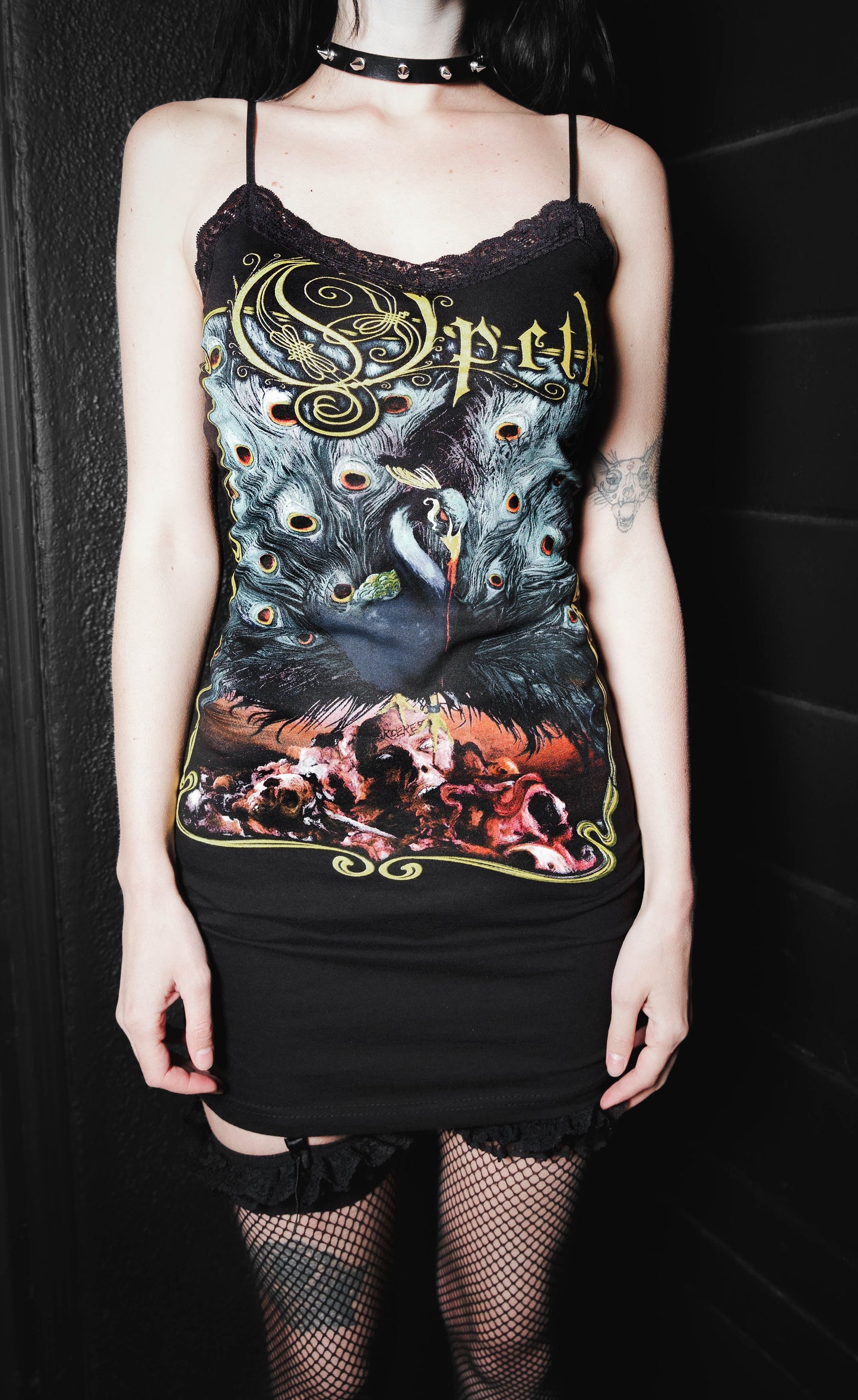 Opeth Lace Strap Dress