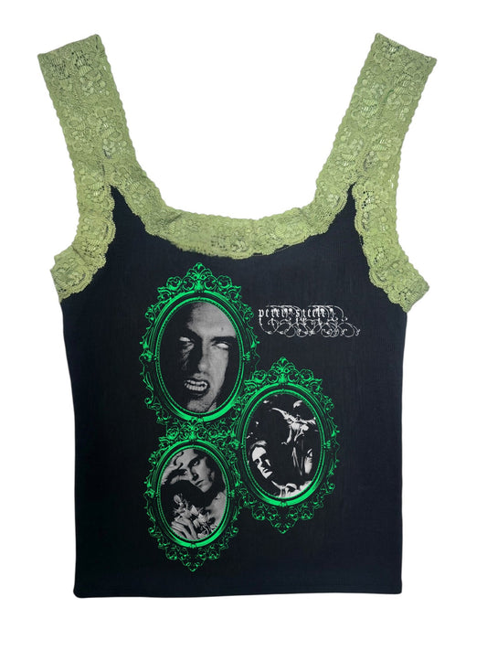 Peter Steele Lace Ribbed Tank (Frames)