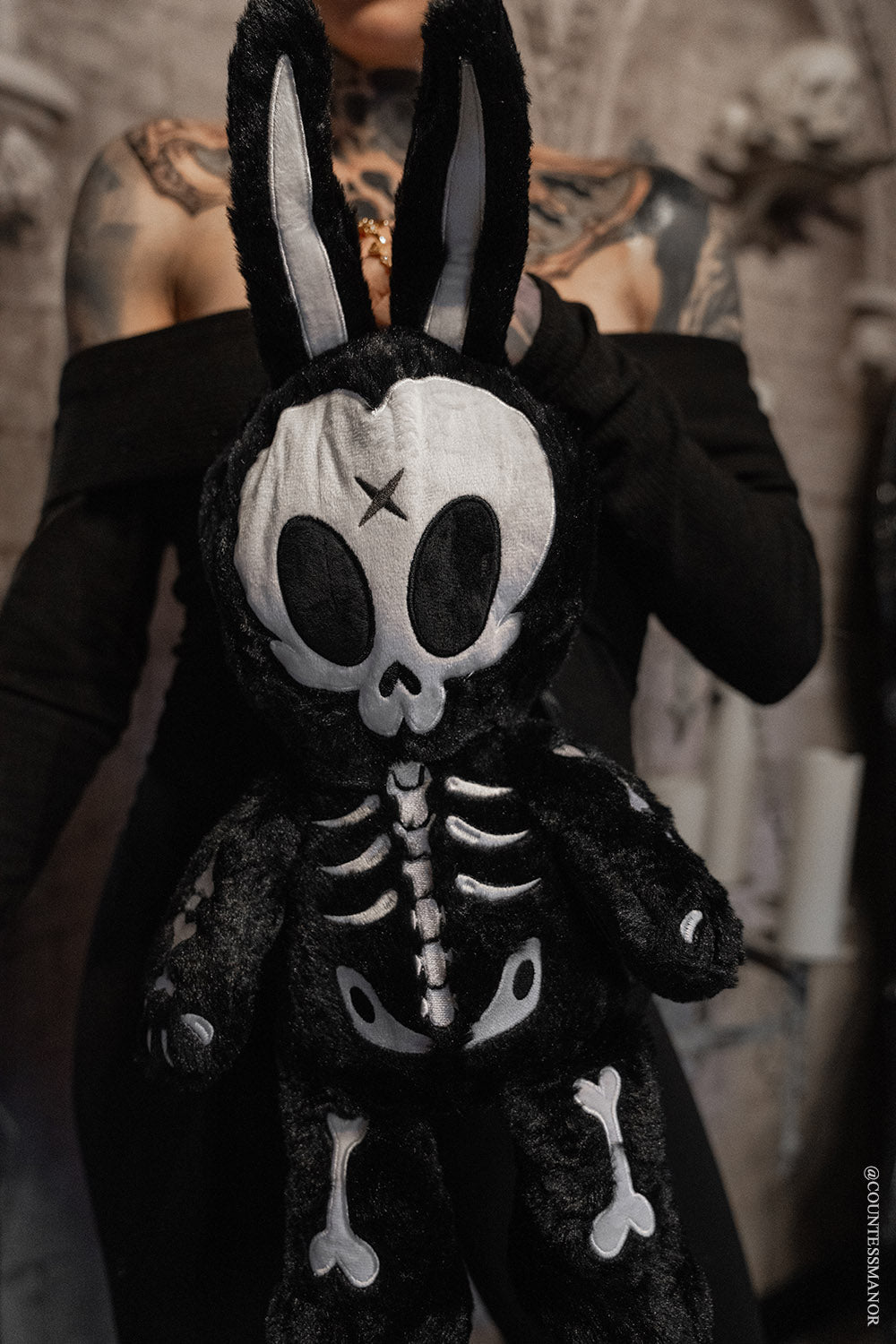 RIP Rabbit Plush Backpack