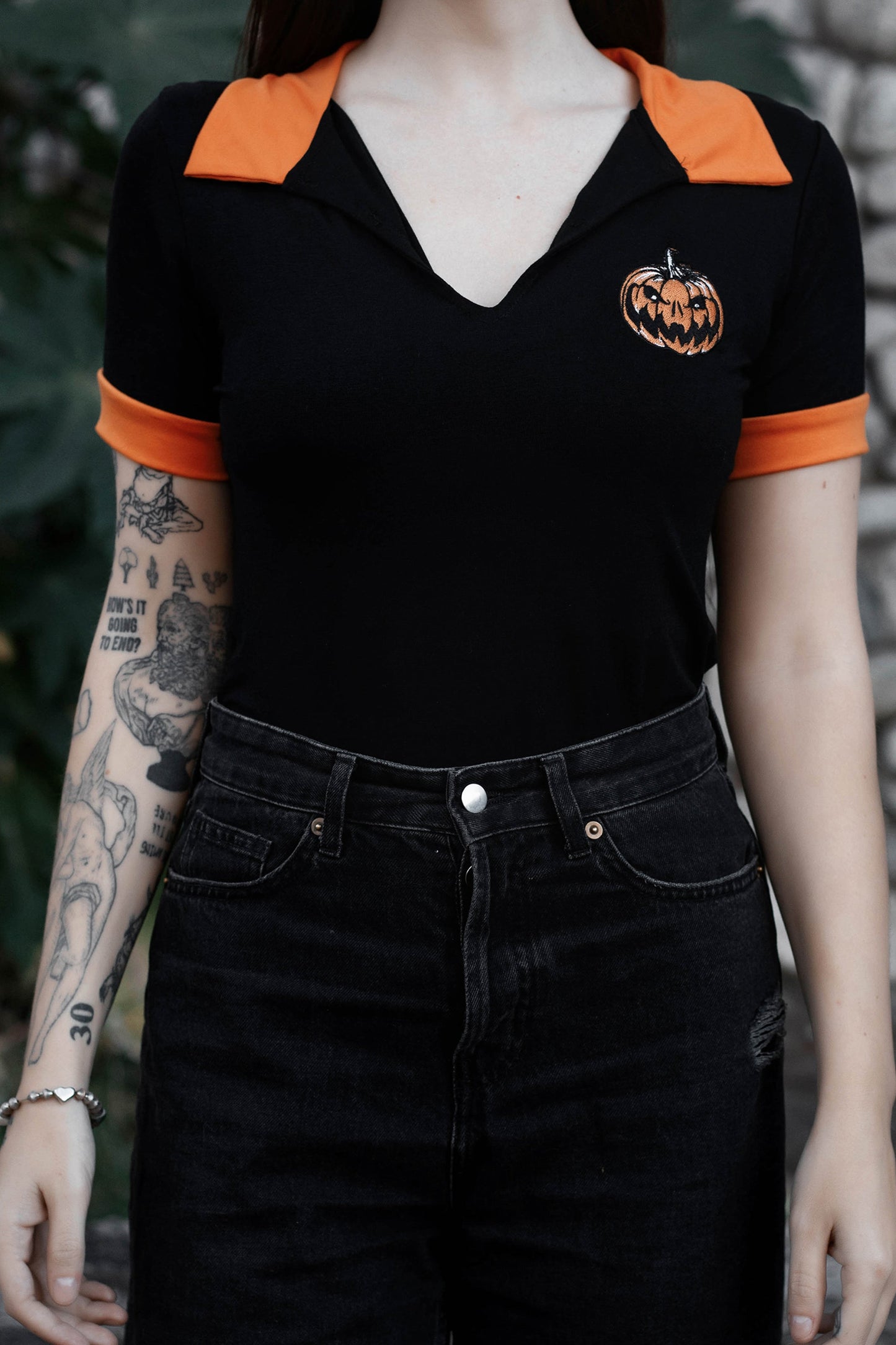 Pumpkin Polo Tee