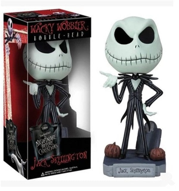 Jack Skellington Nightmare Before Christmas Wacky Wobbler Figure