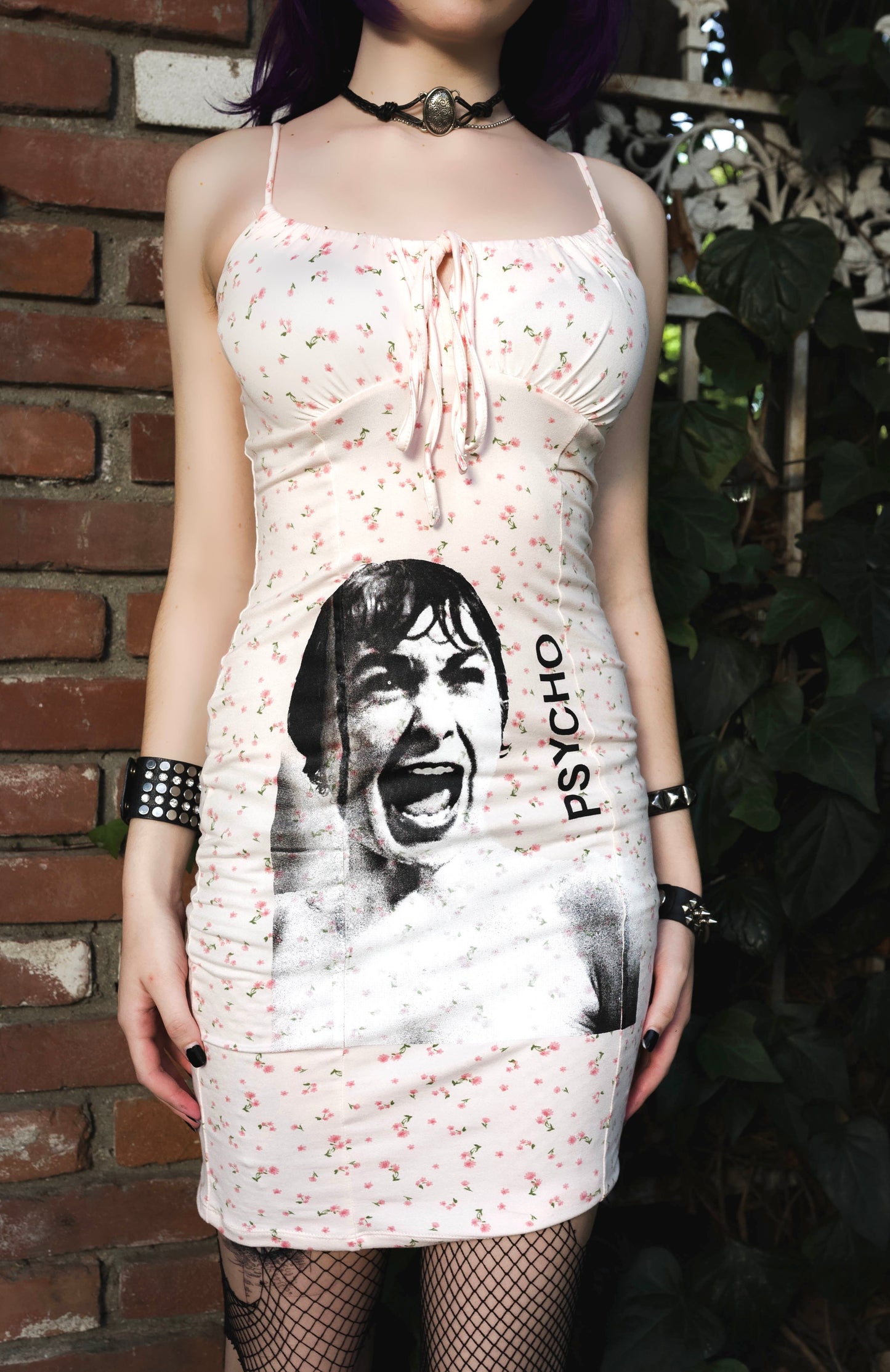Bloody Murder Flower Mini Dress