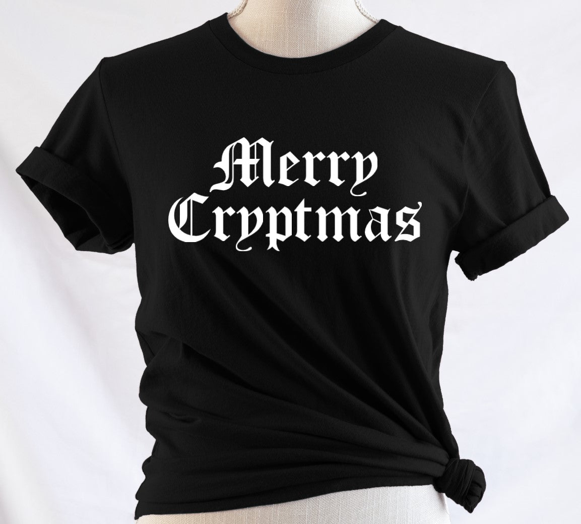Merry Cryptmas - Available in T-Shirt, Pullover, Hoodie, Tank or Long Sleeve