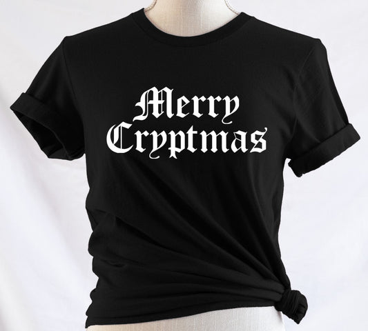 Merry Cryptmas - Available in T-Shirt, Pullover, Hoodie, Tank or Long Sleeve