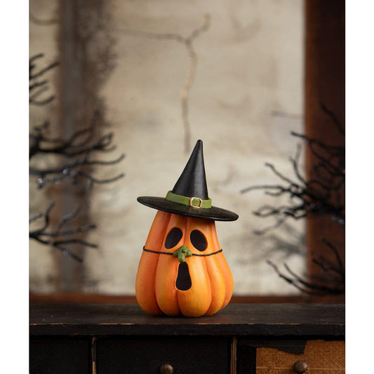 Pumpkin Witch Luminary by Bethany Lowe Designs