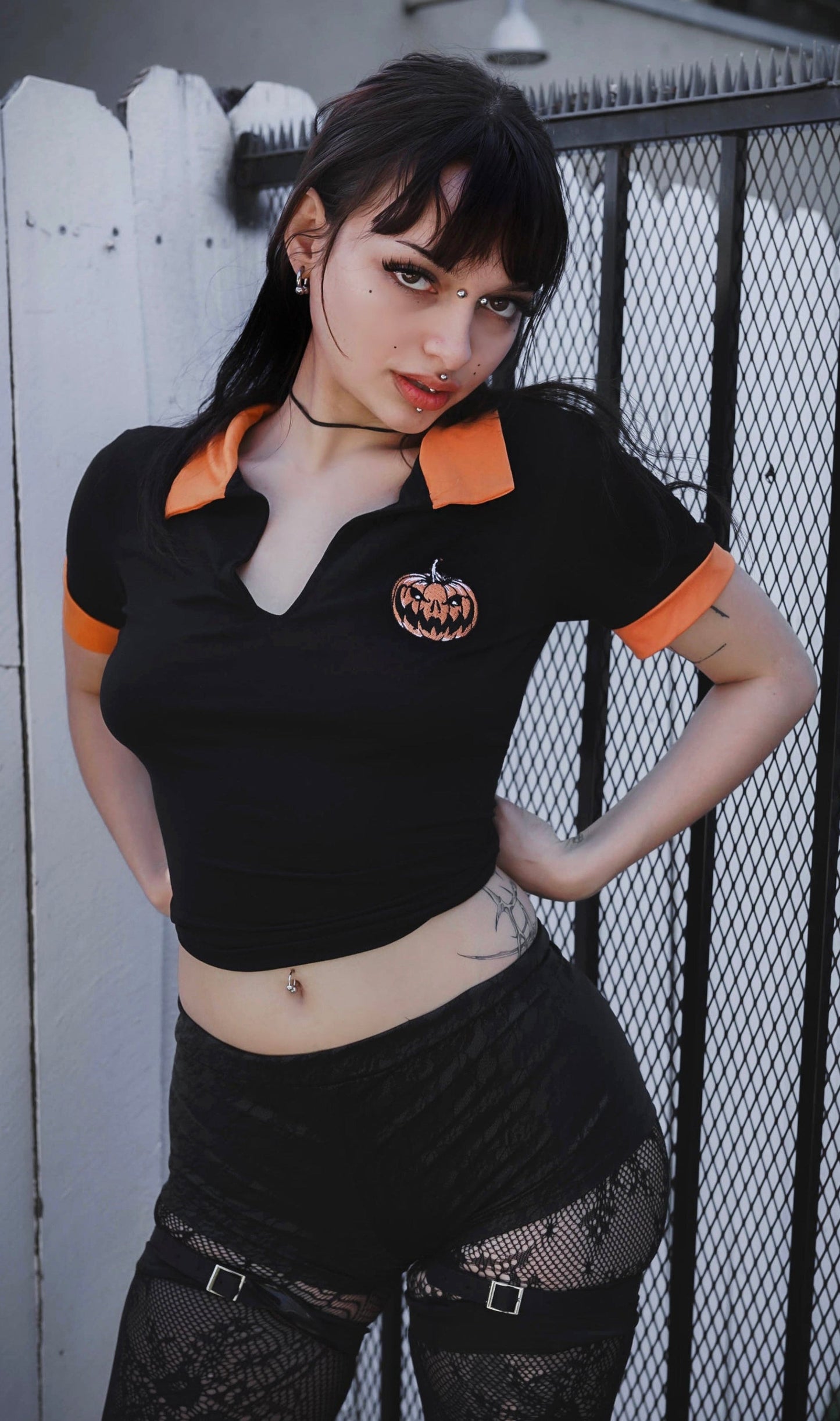 Pumpkin Polo Tee