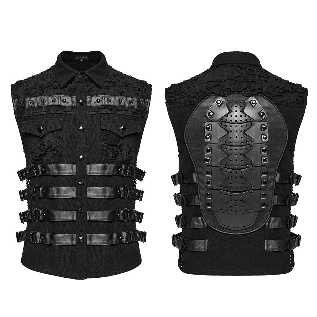 Riot Frame Buckle-Strap Vest
