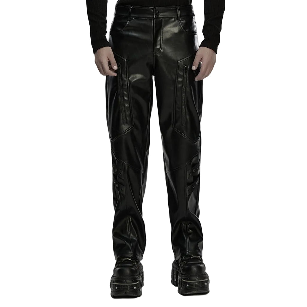 Gridlock Eyelet-Strap Pants