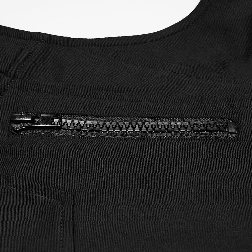 Dead Signal Skull Zip Vest