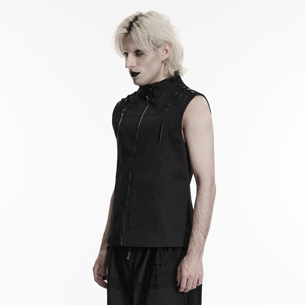 Dead Signal Skull Zip Vest