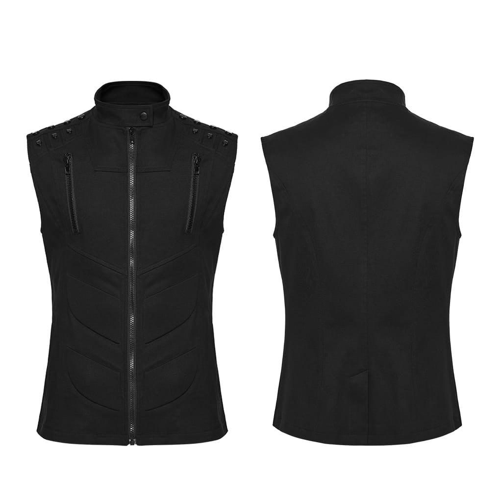 Dead Signal Skull Zip Vest