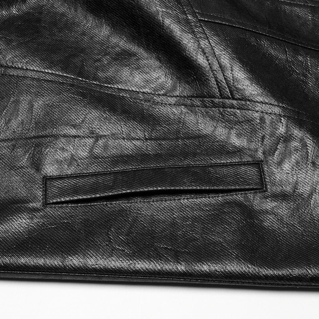 Wasteland Commander Faux Leather Coat