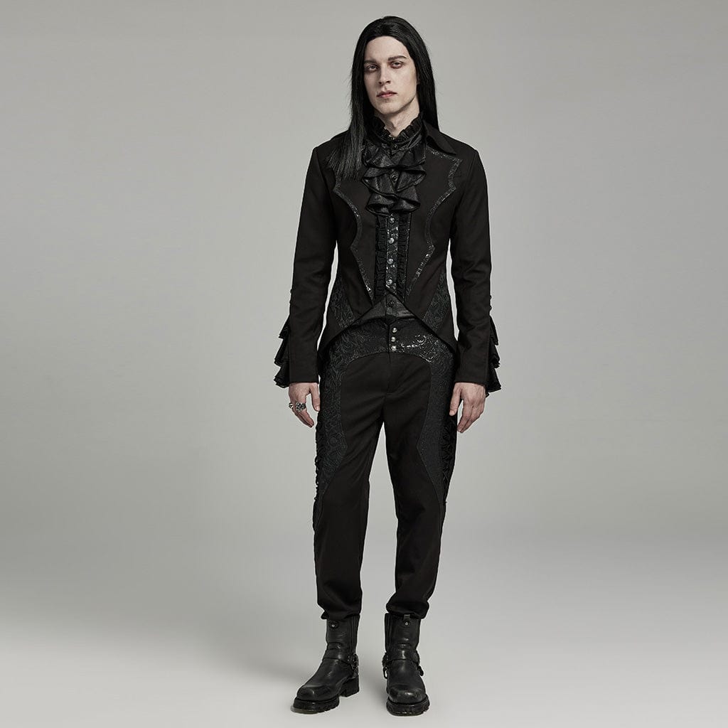 Nocturne Bat-Collar Tailcoat