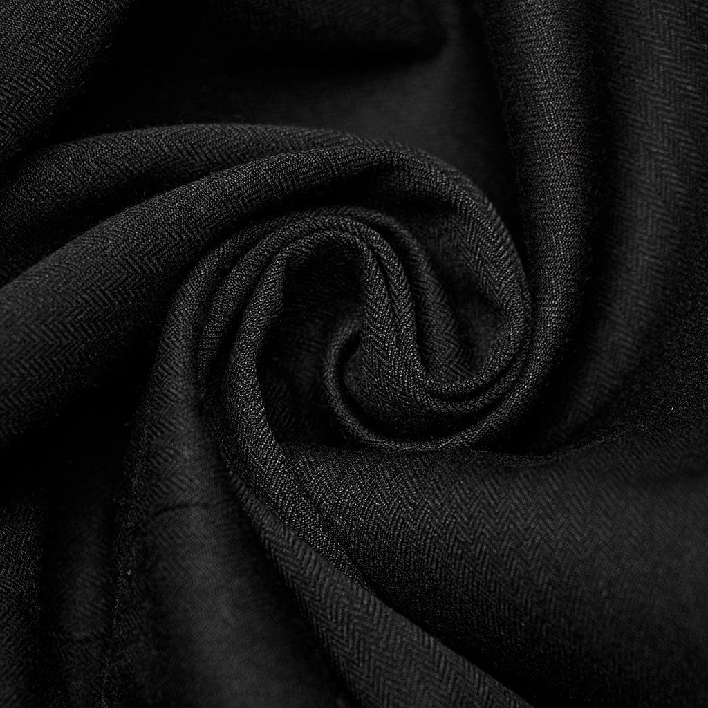 Nocturne Bat-Collar Tailcoat