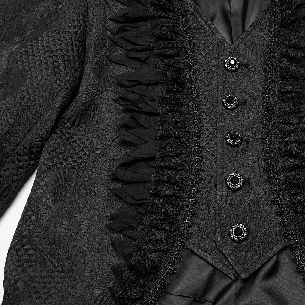 Mourning Marquis Lace Tailcoat