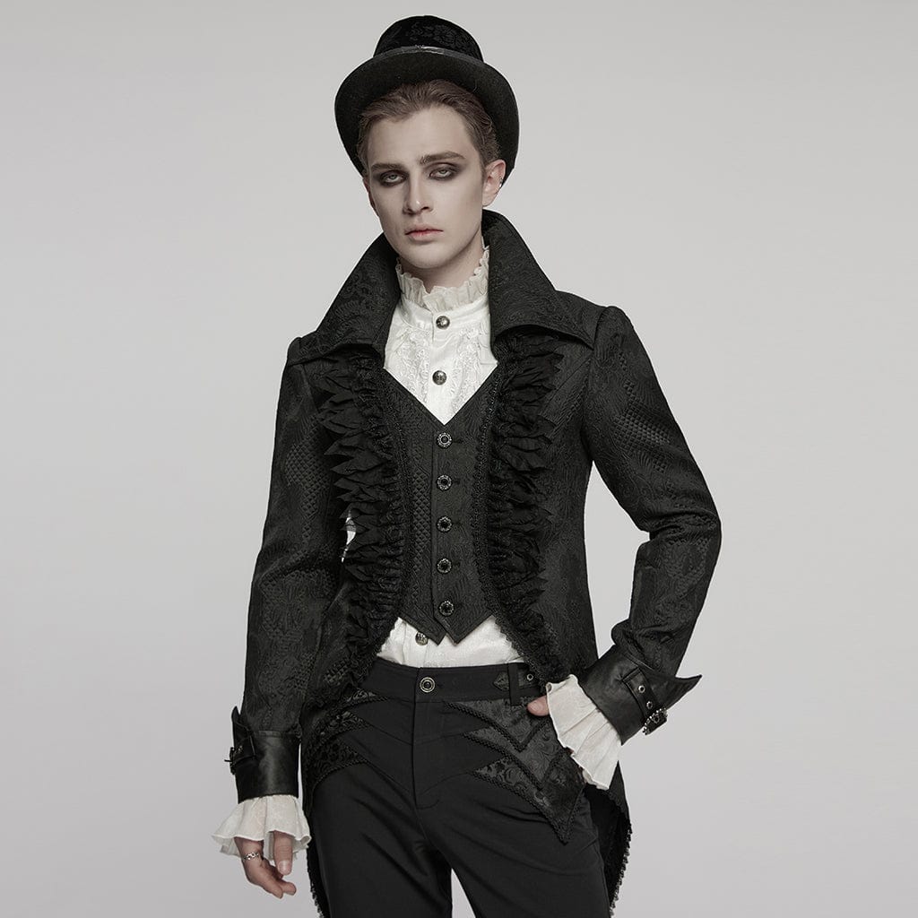 Mourning Marquis Lace Tailcoat