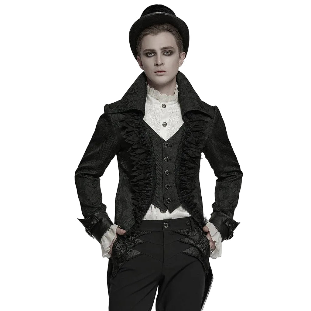 Mourning Marquis Lace Tailcoat