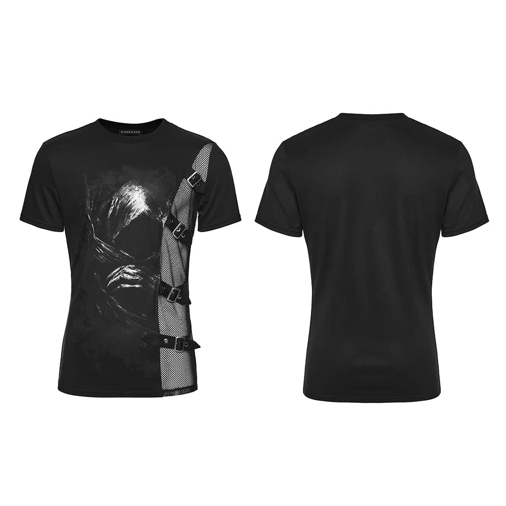 Riot Protocol Asymmetric Strap Shirt