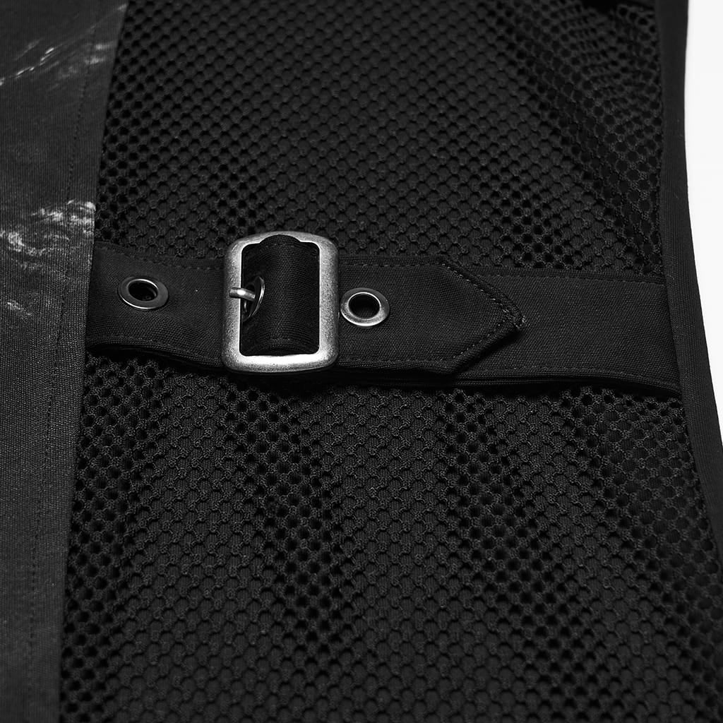 Riot Protocol Asymmetric Strap Shirt