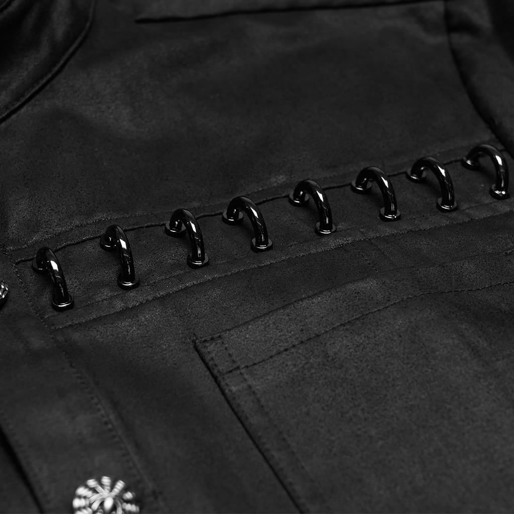 Chain Reaction Ring-Collar Shirt
