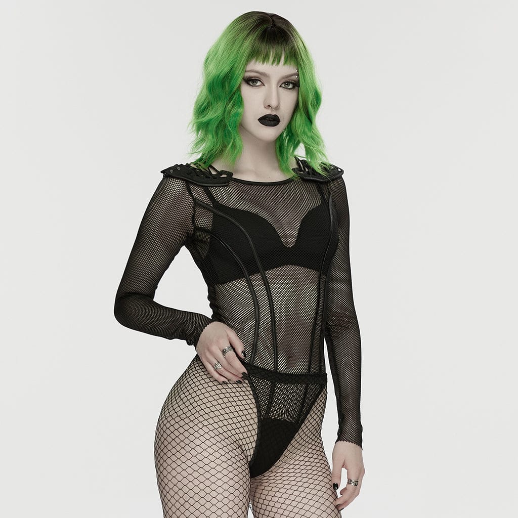 Circuit Armor Sheer Bodysuit