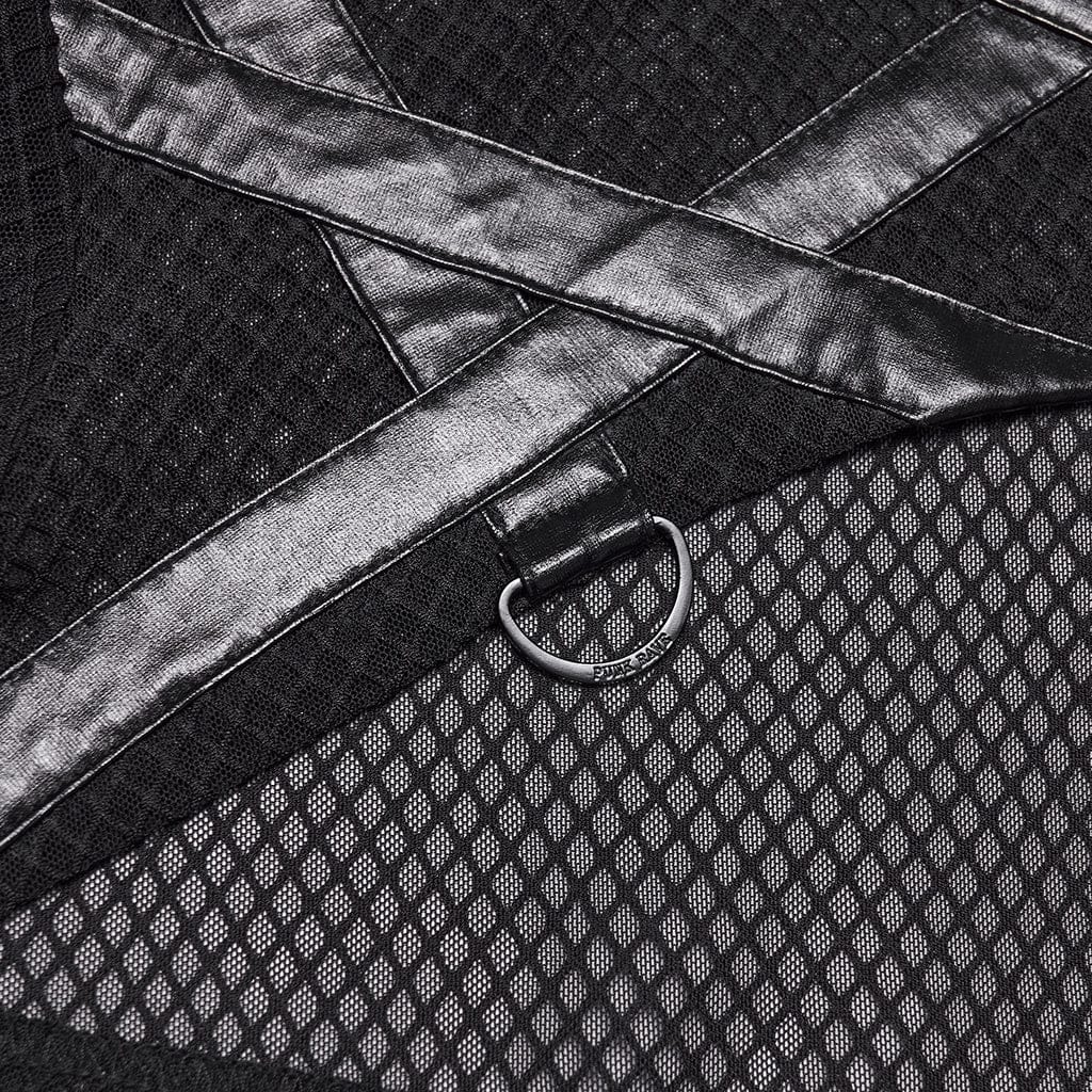 Ghost Signal Sheer Hooded Cape