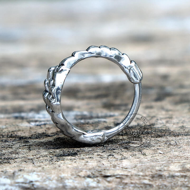 Punk Dragon Claw Stainless Steel Earrings