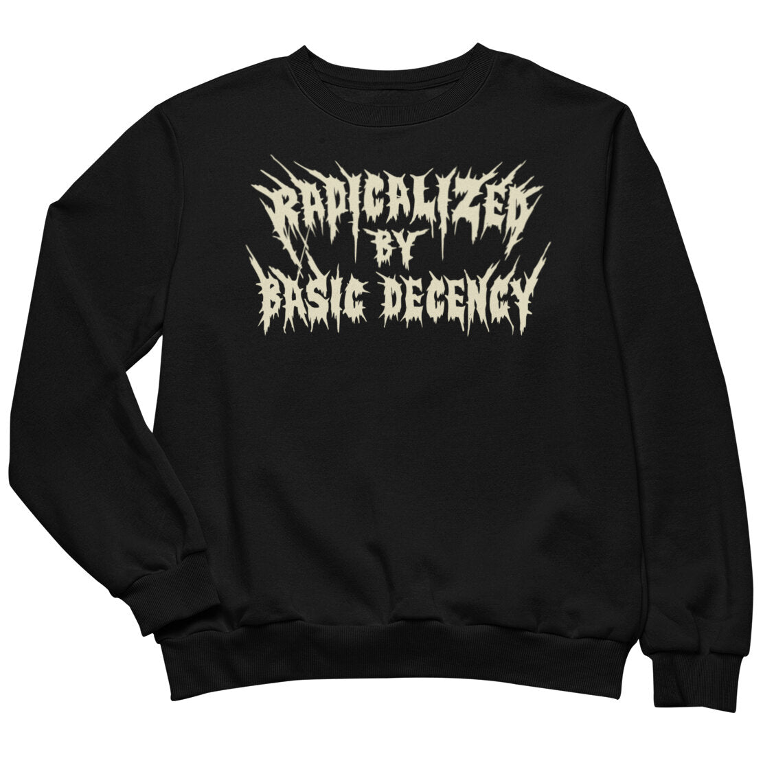 Radicalized By Basic Decency Sweatshirt