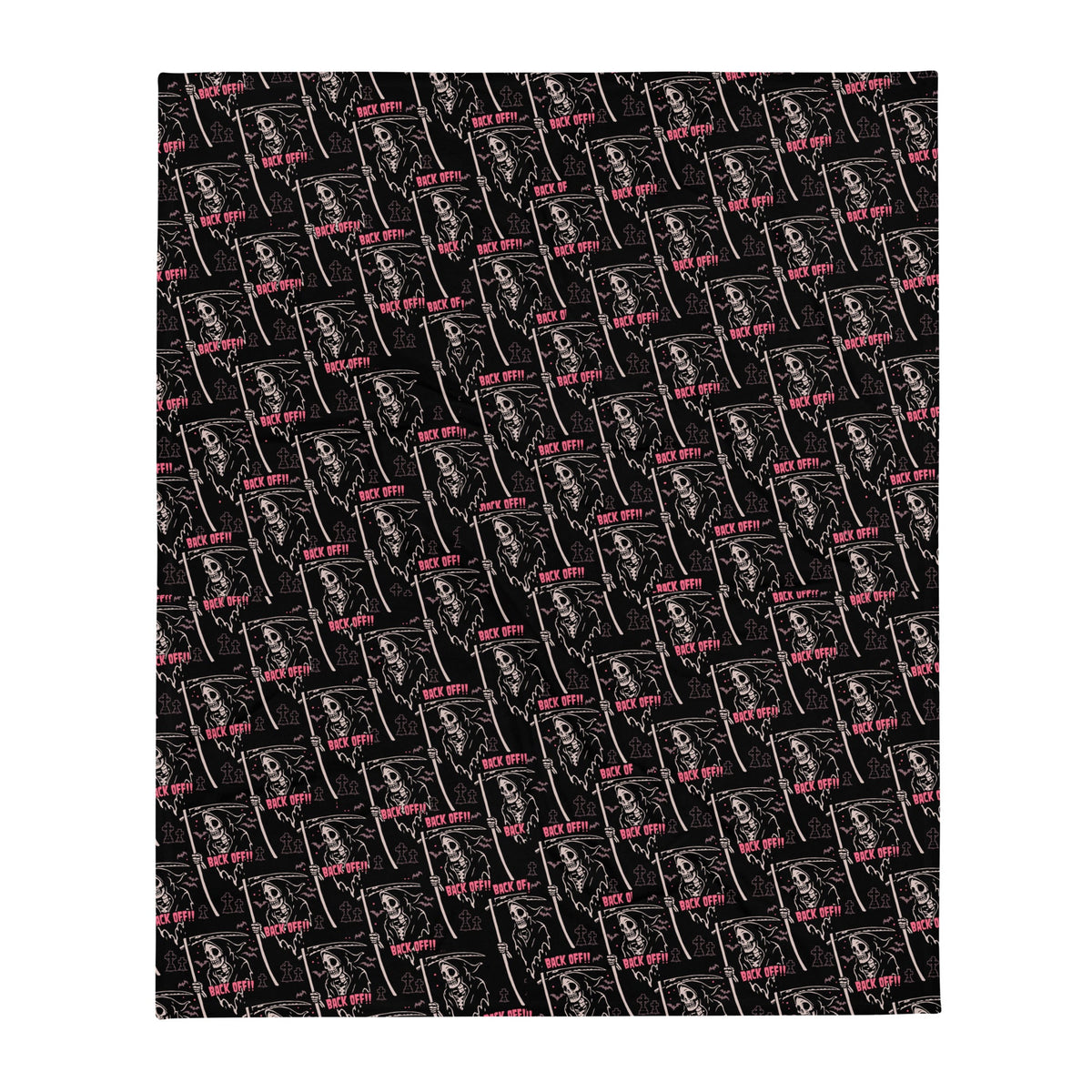 Grim Reaper Throw Blanket