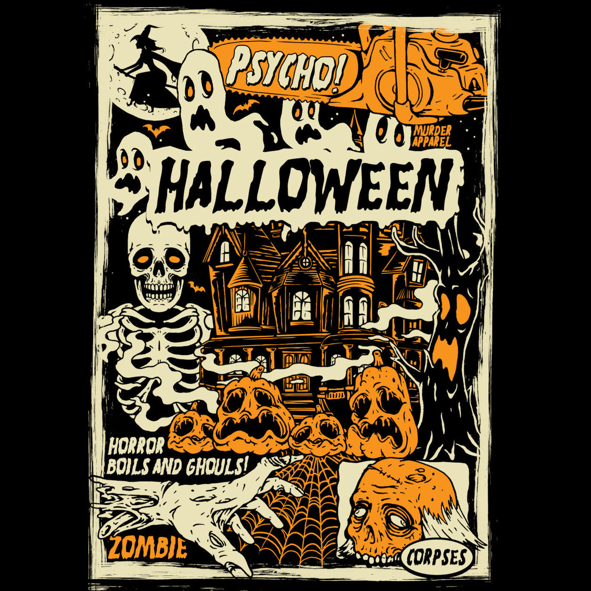 Retro Halloween Vibes T-Shirt