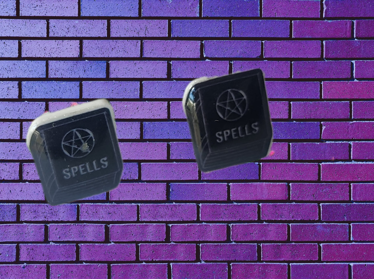 Mini Spellbook Studs