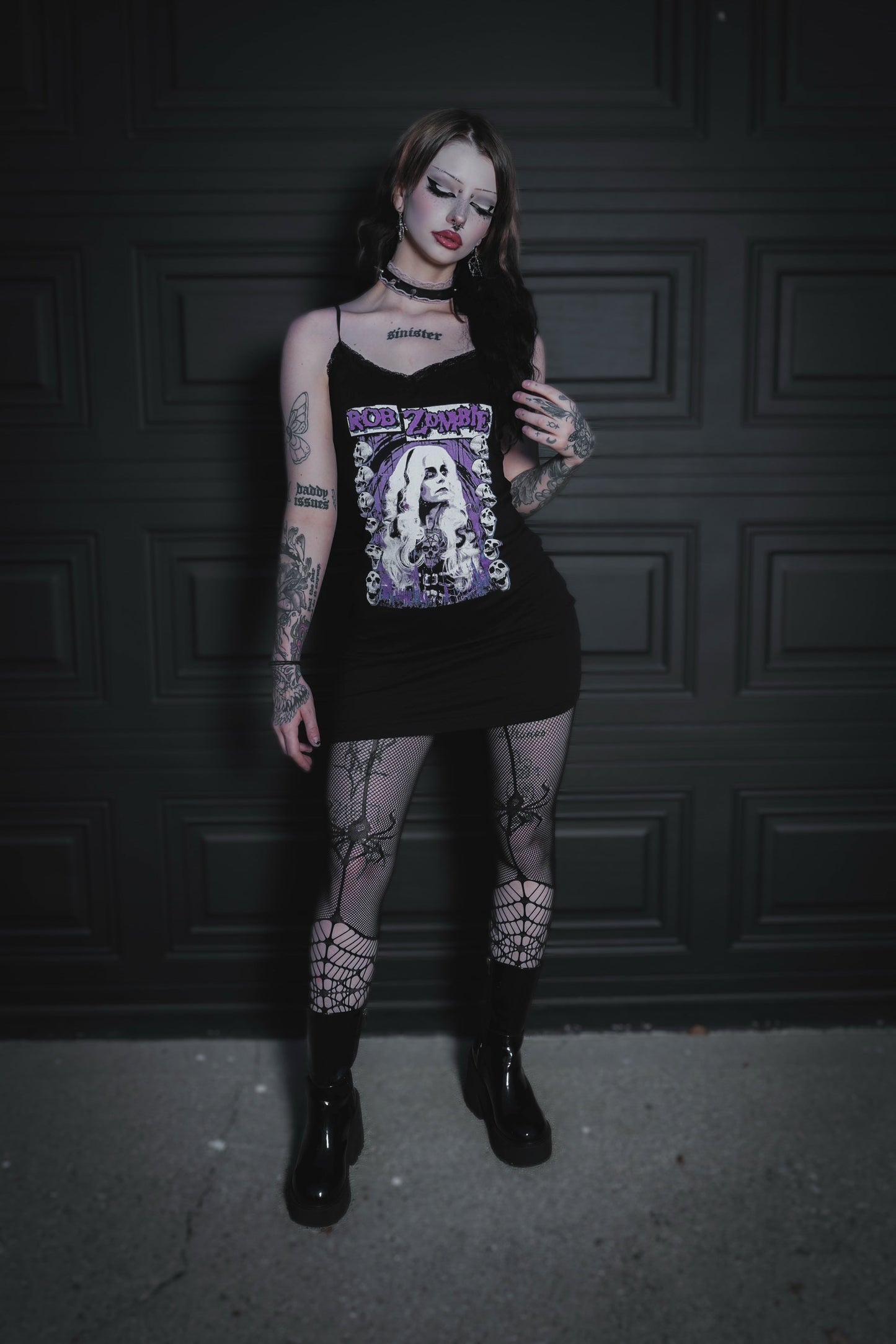 Rob Zombie (Living Dead Girl) Lace Strap Dress
