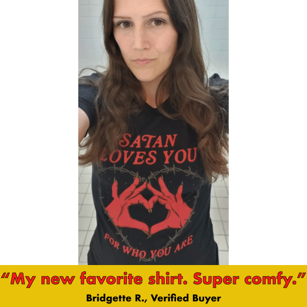 'Satan Loves You' Shirt