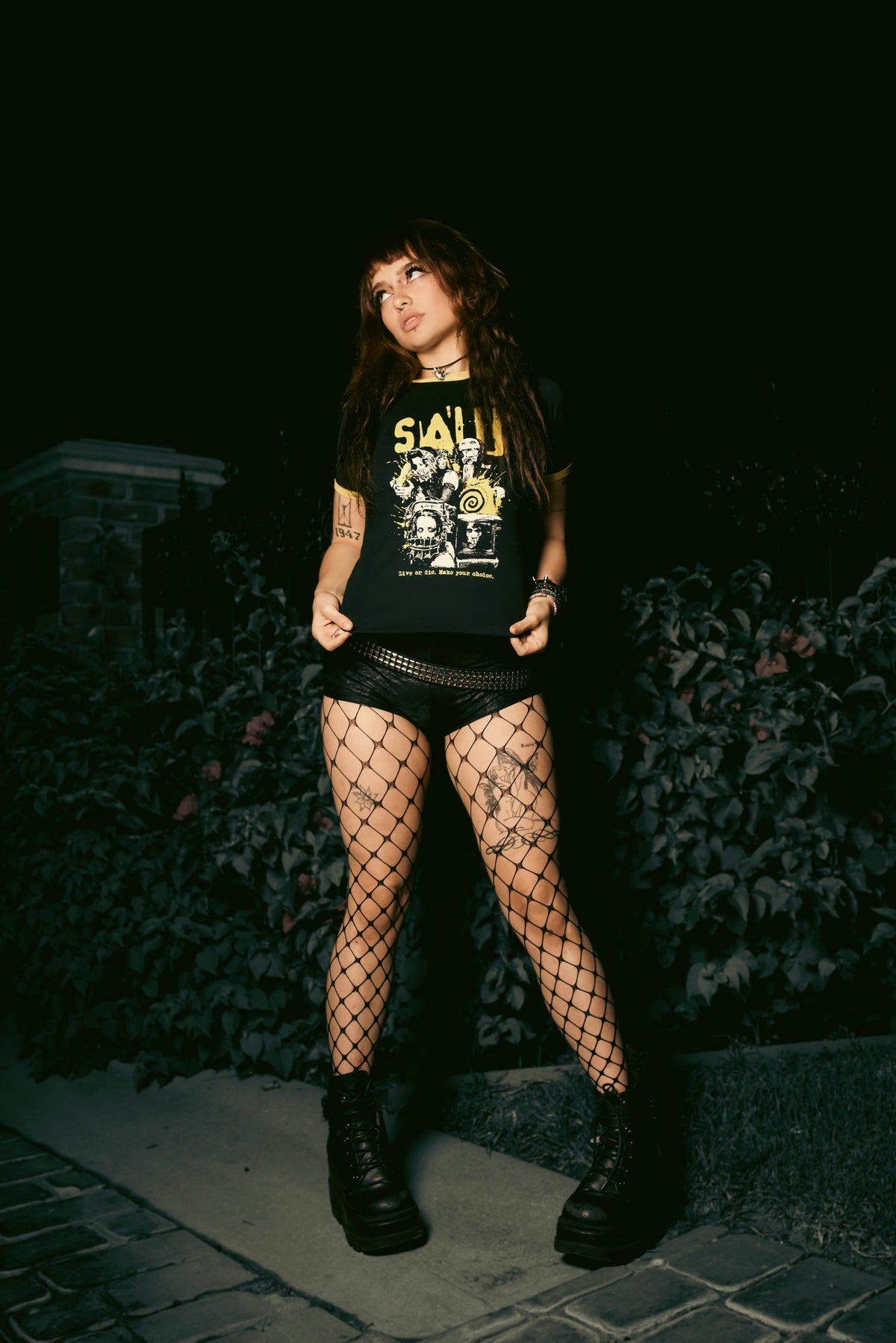 Saw Ringer Tee *