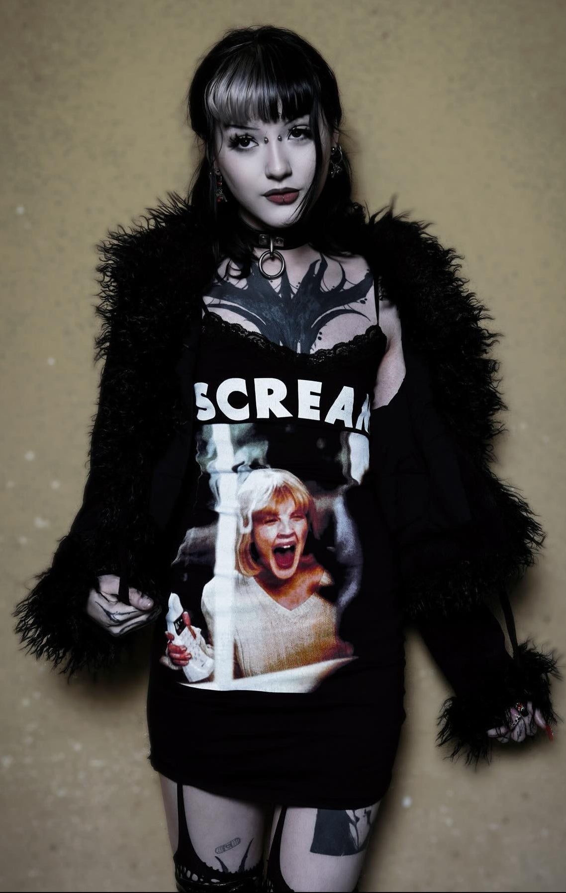 Scream (Casey) Lace Strap Dress