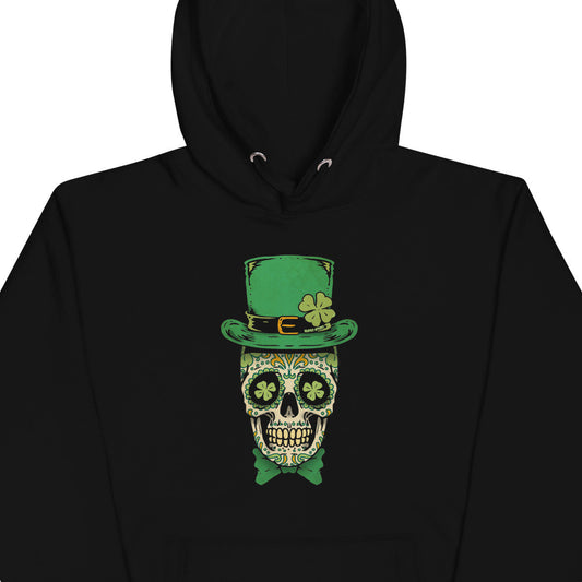 Shamrock Skull Hoodie
