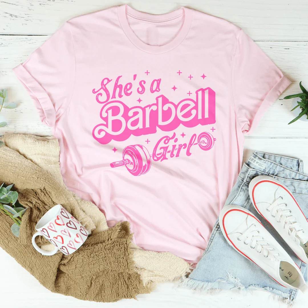 She's A Barbell Girl Tee