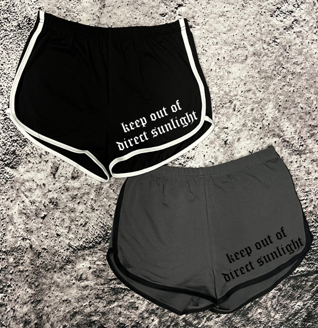 Shorts - Keep out of direct sunlight