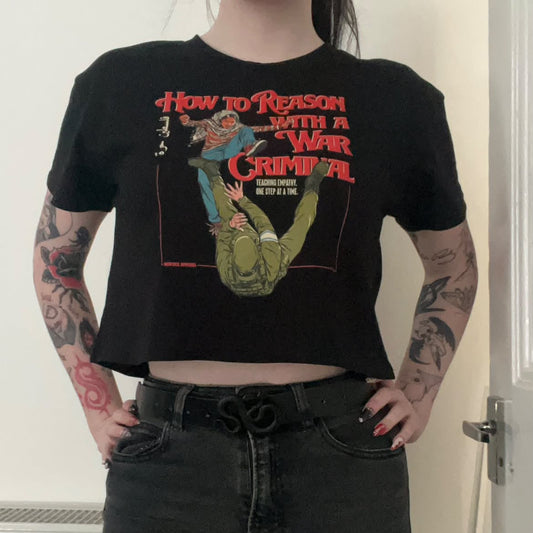 War Criminal Crop Top