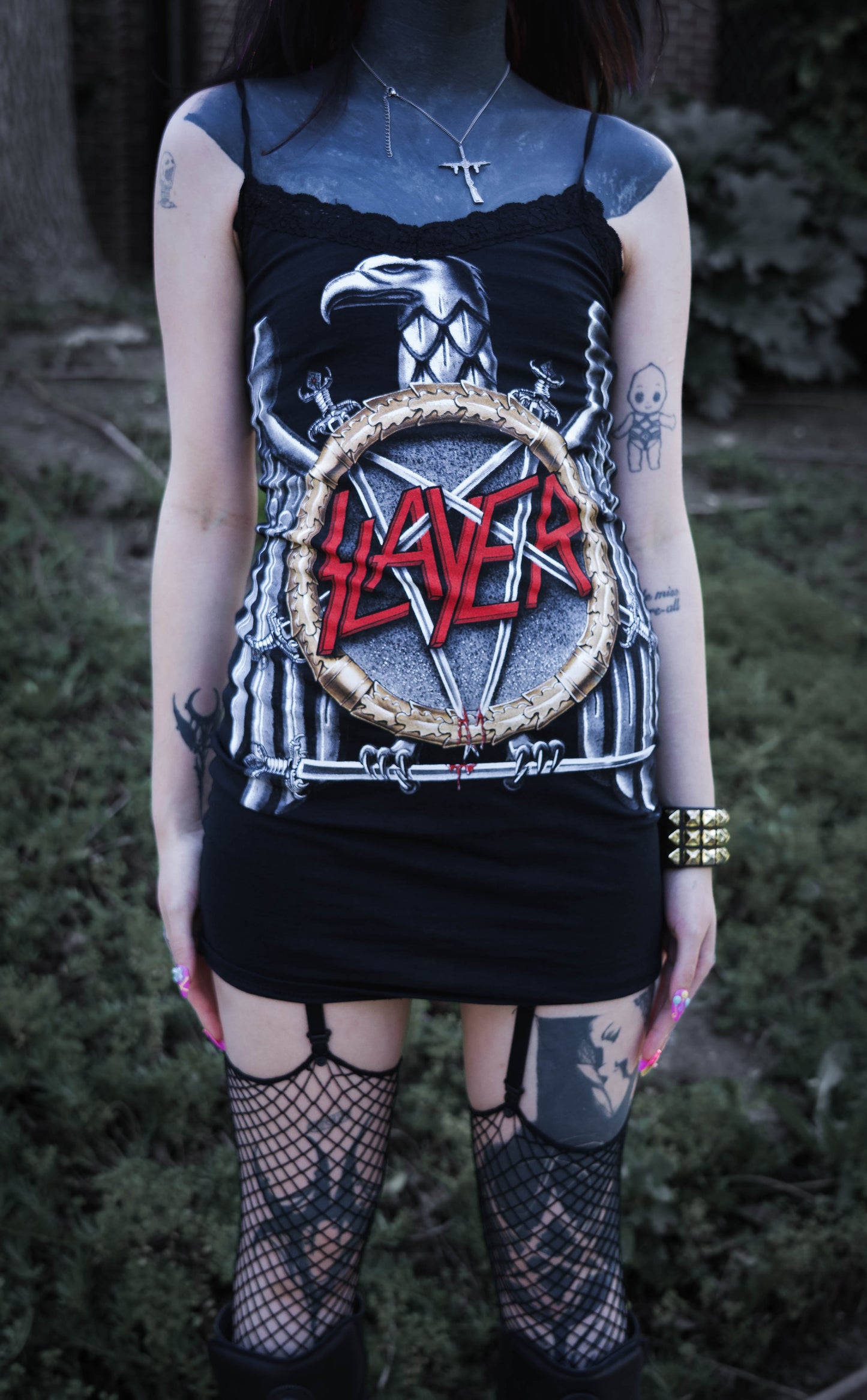 Slayer Lace Strap Dress