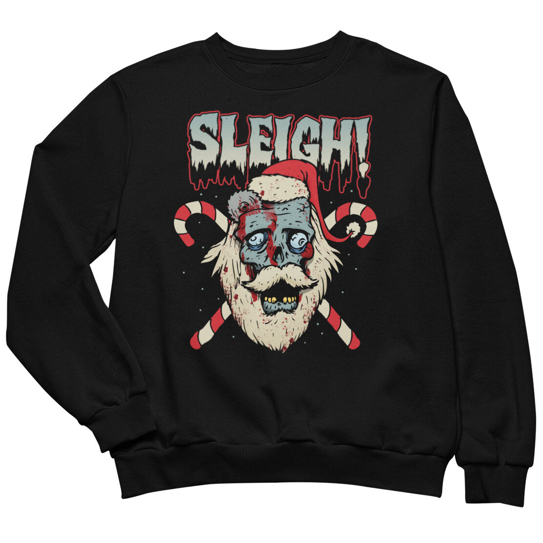 Zombie Santa Sleigh Sweatshirt