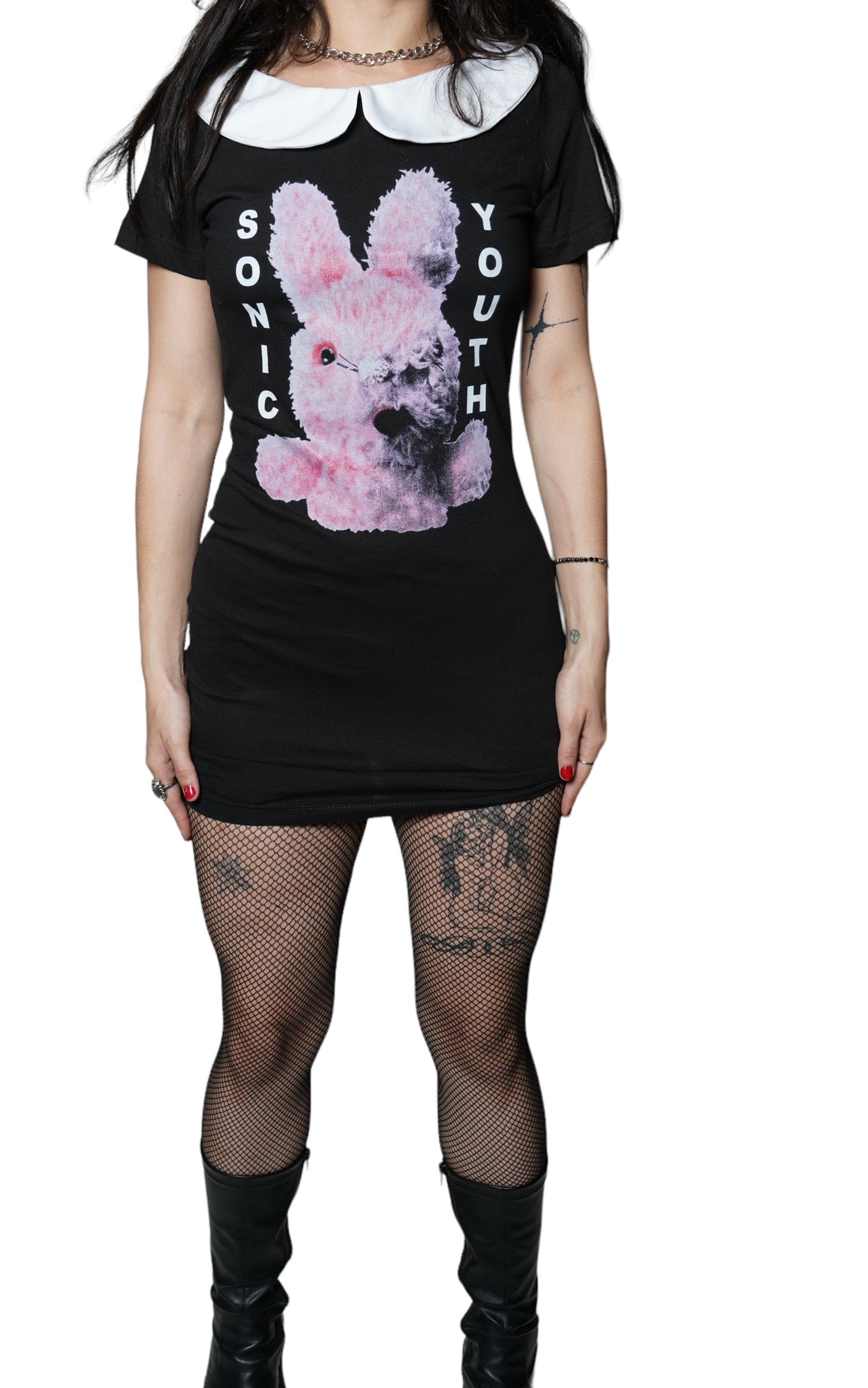 Sonic Youth Peter Pan Collar Dress