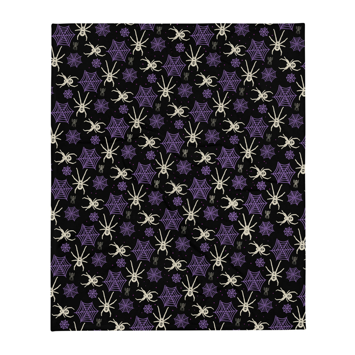 Spider Webs Throw Blanket