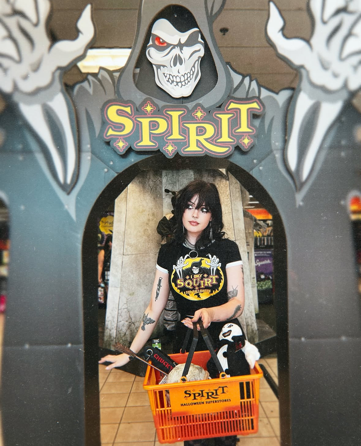 Squirt for Halloween Ringer Tee
