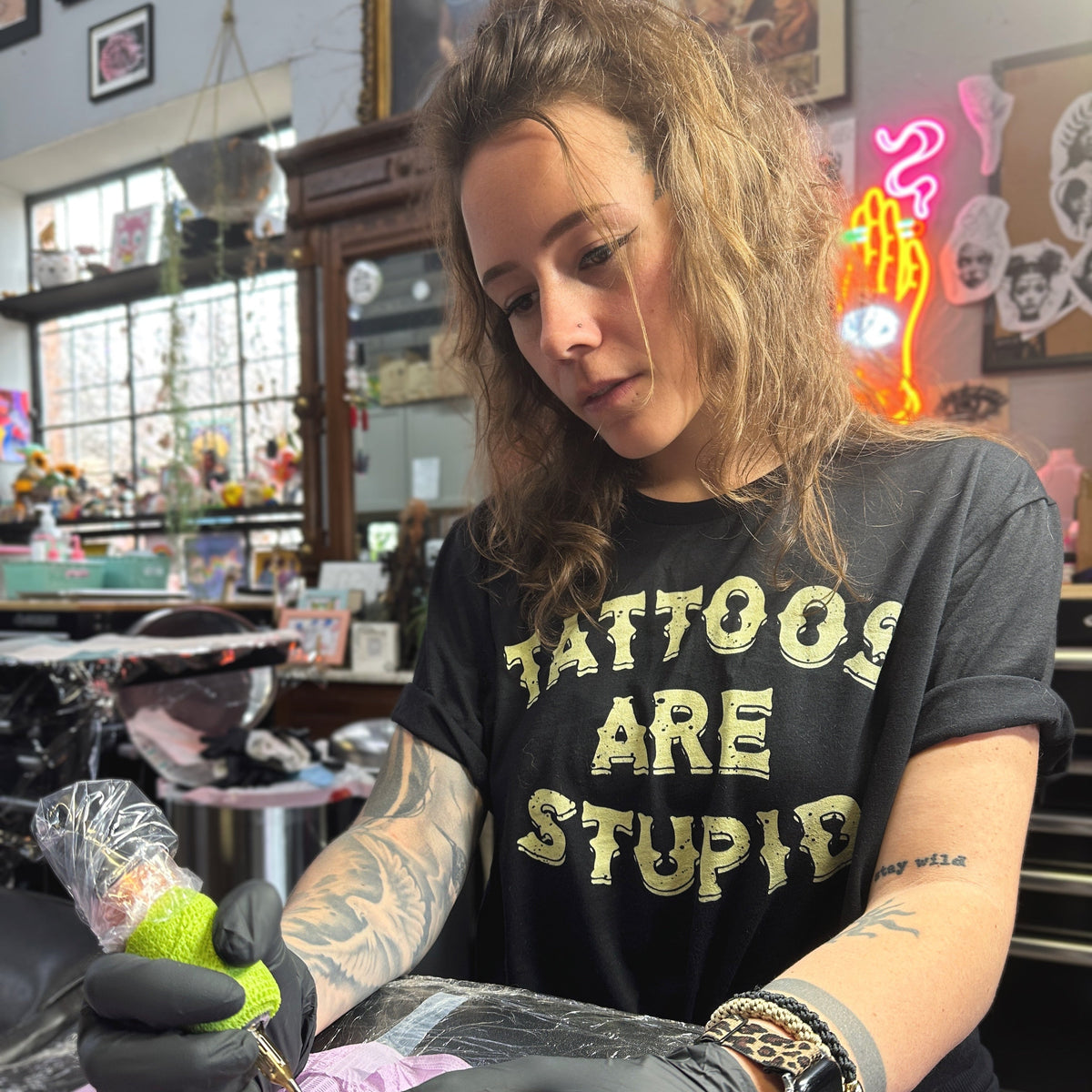 Tattoos Are Stupid T-shirt
