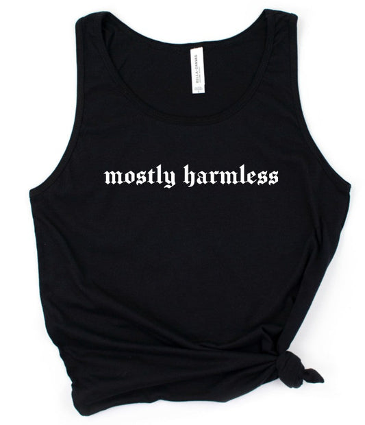 mostly harmless - Available in T-Shirt, Pullover, Hoodie, Tank or Long Sleeve