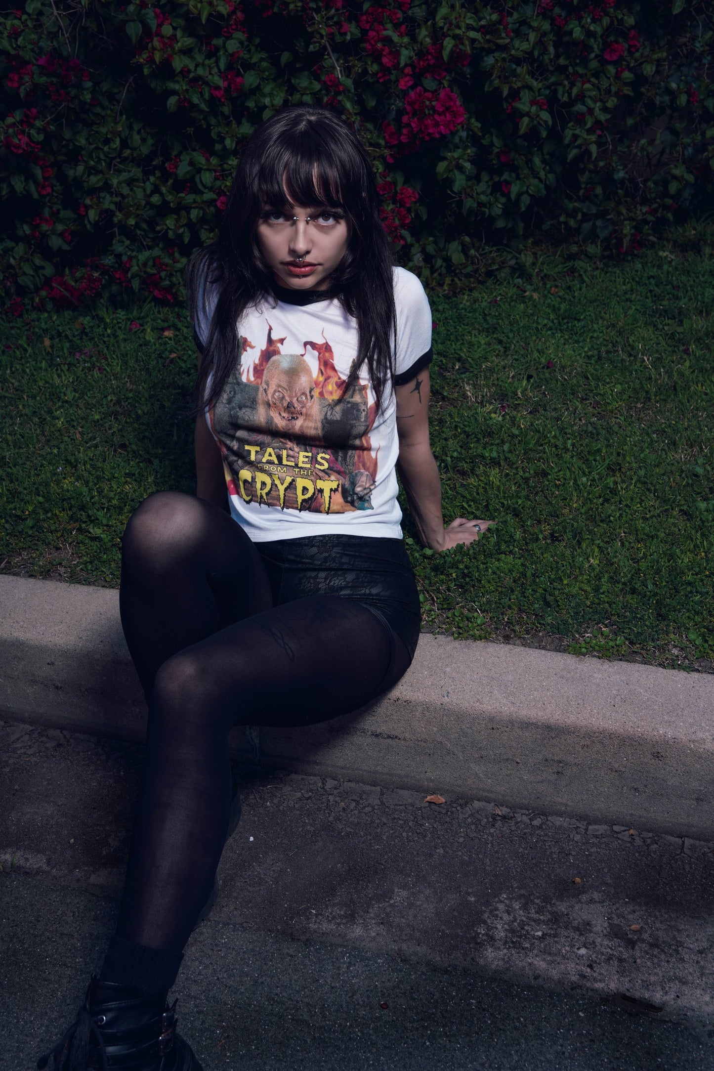 Tales from the Crypt Ringer Tee