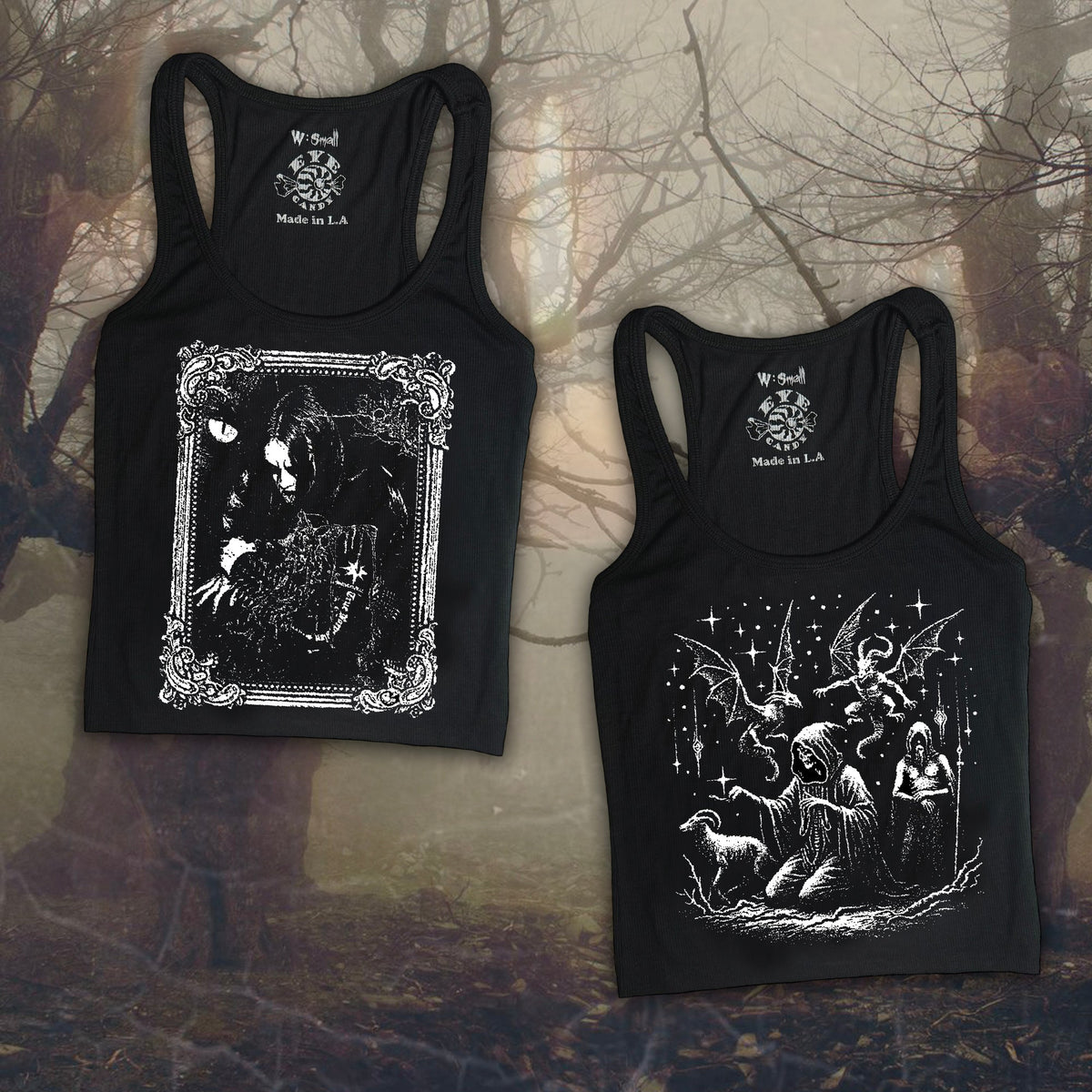 Dark Wizard Ribbed Tank Top