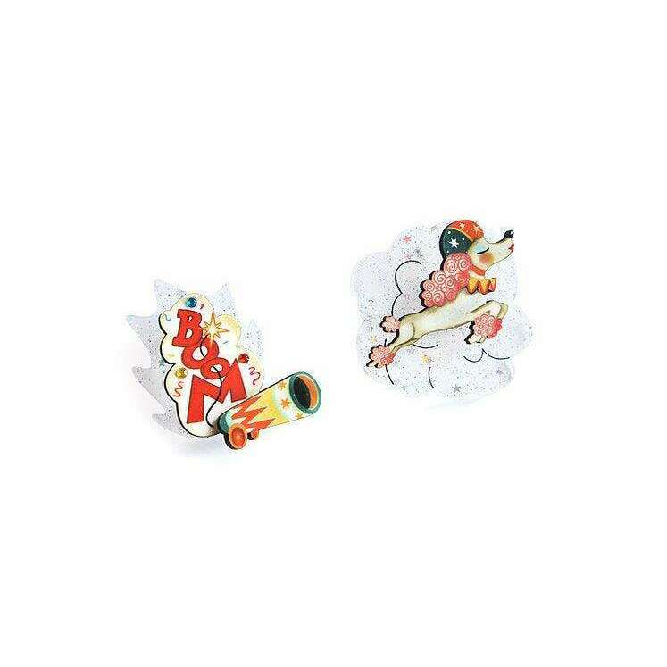 The Bullet Poodle Brooches Halloween Brooch by Laliblue | PRE-ORDER SHIPS IN 2-3 WEEKS